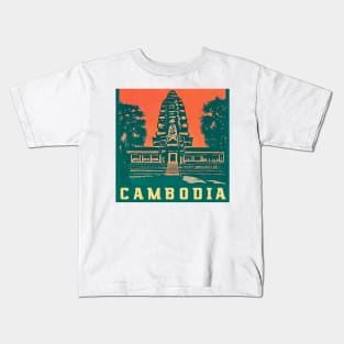 Visit Cambodia Kids T-Shirt